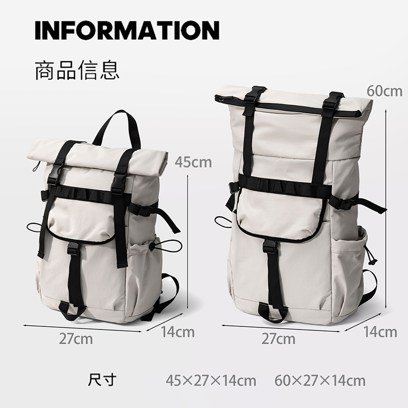Nuovo zaino da viaggio espandi - Hiking Backpack Waterproof recensione e prezzo