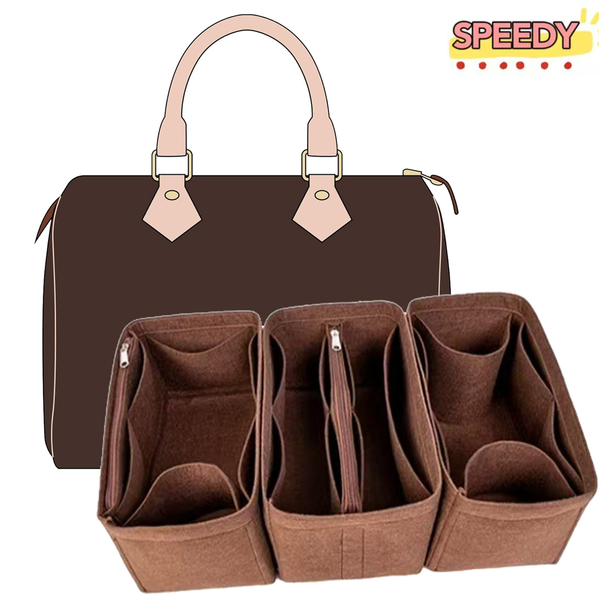 Organizer per inserto per bors - Backpack Insert Organizer recensione e prezzo
